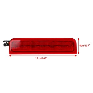 Luz de Freno Elevada para Volkswagen Caddy 2K0945087C Roja con Acabado Negro Ahumado para Mk3 03-15 - Product Image 2
