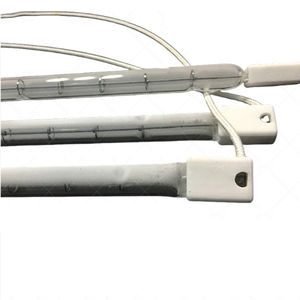 <span class=keywords><strong>Lámparas</strong></span> IR de onda media rápida de 1500W, tubo de curado infrarrojo de cuarzo, lámpara halógena de calor para uso en fábrica - Product Image 1