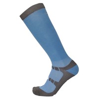 Chaussettes d'équitation longues unisexes en laine, avec logo personnalisé, jacquard, coussinées jusqu'au genou