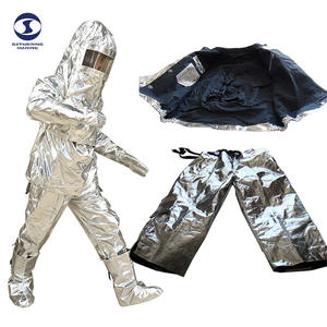 Traje Ignífugo a Base de Aluminio, Equipo de Lucha Contra Incendios Resistente al Fuego para Uso en Rescate Marítimo de Emergencia - Product Image 1