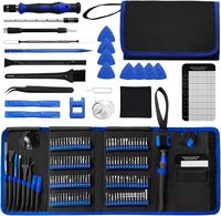Kit d'outils de réparation informatique professionnel 142 en 1, jeu de tournevis de précision avec 120 embouts pour iPhone, MacBook, ordinateur