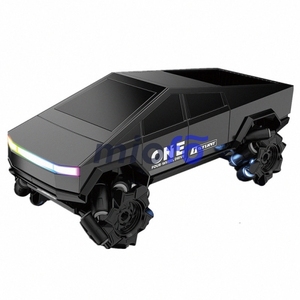 360度旋转遥控特技车横冲直撞灯编程USB电缆遥控儿童漂移车玩具 - Product Image 4