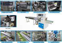 Machine d'emballage haute sensibilité pour fruits, légumes, gâteaux, sandwichs, biscuits, muffins, tiramisu, macarons, cookies et puffs