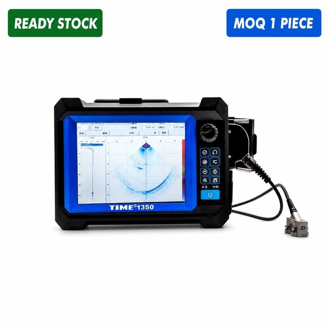 Phased Array Ultrasonic Flaw Detector 7in Touch Screen S L C Scan Modes TOFD 16/32/64 Elements for Weld Pipe Inspection