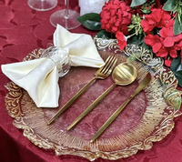 Großhandel Jacquard Runde Tischdecke Burgunderrot Hotel Bankett Restaurant Hochzeit Runde Esstischdecke für Veranstaltungen und Feiern