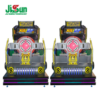 Simulator Tembak-Menembak Fire Pursuit Firearm, Mesin Game Arcade Laser Gun, Konstruksi Logam, 1 Tahun, Untuk Penggunaan di Pusat Hiburan