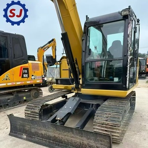 Mini-excavatrice Caterpillar CAT307E d'occasion, 7 tonnes, d'origine japonaise, excavatrice sur chenilles, pelle hydraulique, joystick, godet, à vendre - Product Image 3