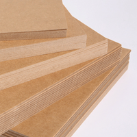 10 feuilles de carton kraft duplex brun A4 de 1 mm, papier A4, feuille de protection pour emballage, feuille de carton kraft épaisse de couleur pour fleuriste, pour carton ondulé