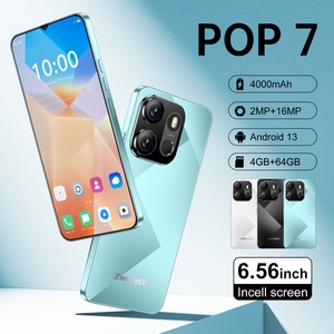 โทรศัพท์มือถือ POP7 รุ่นขายดี 4GB+64GB ระบบแอนดรอยด์ หน้าจอ HD ขนาด 6.6 นิ้ว แบตเตอรี่ขนาดใหญ่ ขายตรงจากโรงงาน รุ่นใหม่ภาษาอังกฤษ - Product Image 5
