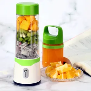 Aangepaste Gemakkelijk Te Schoon Usb Opladen Automatische Blender Mini Draagbare Juicer Machine Voeden Baby Outdoor