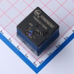 YQ506-S-112DM Automotive Relay Through hole,15.5x12.2mm Relay 12V 1 Normally Open: 1A (SPST-Normally Open)::: 4 60A-14VDC - Product Image 1