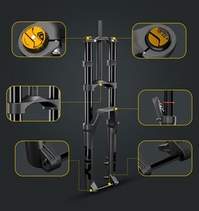 <span class=keywords><strong>Fourche</strong></span> de suspension pour vélo EXSHO en aluminium, double couronne, pour descente, 20, 24, 27,5, <span class=keywords><strong>29</strong></span> pouces - Product Image 6