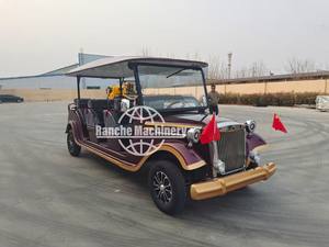 Vehículo Turístico Eléctrico Clásico Vintage Convertible, Autobús de Transporte, Motor Metálico de 4000W, 6-14 Asientos - Product Image 2