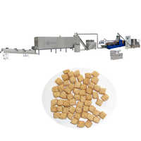Ligne de traitement de protéines de soja texturées Extrudeuse de soja Tvp Ligne de traitement de barres de protéines Usine de fabrication de protéines de soja texturées