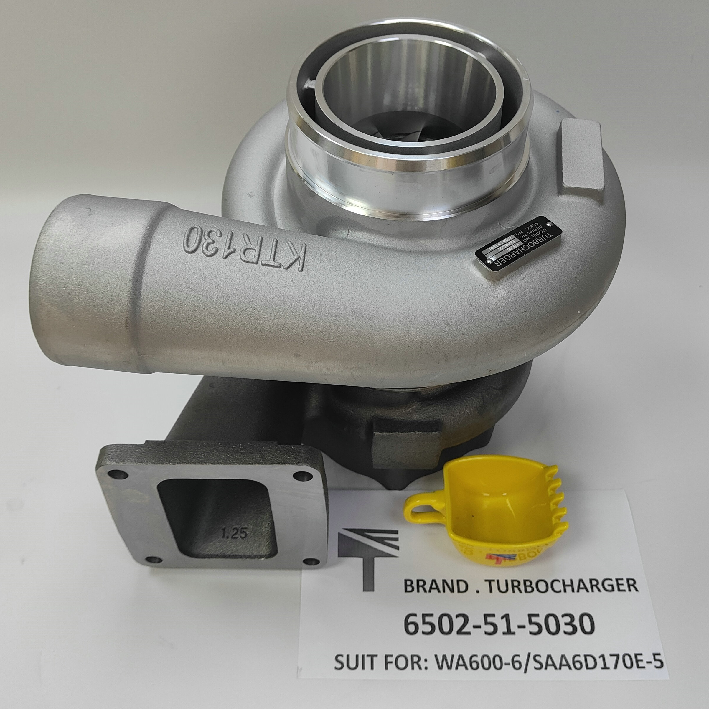 Turbocharger 6508-11-5010 for HM400-3 Dump Truck SAA6D140E-6A