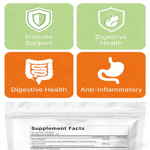 Mélange d'huile d'<span class=keywords><strong>origan</strong></span> et d'huile de nigelle, complément alimentaire pour adultes avec soutien immunitaire et <span class=keywords><strong>bienfaits</strong></span> antioxydants, 150 capsules molles - Product Image 4