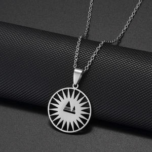 Collares Redondos con Colgante de Lalish Yezidi para Mujeres y Niñas, Templo Sagrado de los Yezidíes # 533262 - Product Image 2