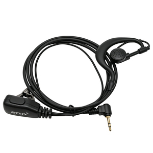 หูฟังแบบเกี่ยวหูขนาด 2.5 มม. รุ่นล่าสุด พร้อมปุ่ม PTT รุ่น JT-308 T80 สำหรับวิทยุสื่อสารแบบสองทาง ใช้กลางแจ้ง ร้านอาหาร แบบขาเสียบเดี่ยว - Product Image 1
