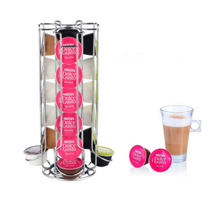 Distributeur de Capsules de café, organisateur de support de Capsules de café rotatif à 360 degrés, peut contenir 52 Capsules, <span class=keywords><strong>noir</strong></span> - Product Image 5