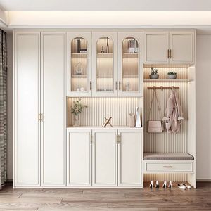 Mobile ingresso moderno in <span class=keywords><strong>legno</strong></span>, <span class=keywords><strong>scarpiera</strong></span> piccola <span class=keywords><strong>con</strong></span> morbido cuscino per seduta - Product Image 3