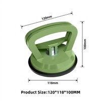 Ventouse manuelle en plastique robuste pour le levage de verre, de carreaux et la réparation des bosses de voiture, forte adhérence, capacité de charge de 60 kg