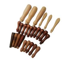 Poignée en bois personnalisée pour les poignées de meubles et boutons pour les outils de quincaillerie théière et bouteille d'eau traitement