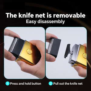Men's Rechargeable Single Blade Foil <b>Shaver</b> Type-C Charging Reciprocating Design <b>Face</b> for Use Foil <b>Shaver</b> Foil - Product Image 3