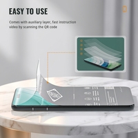 Protection d'écran mate anti-espion en TPU pour Samsung S24 Ultra et machine de découpe, anti-traces de doigts.