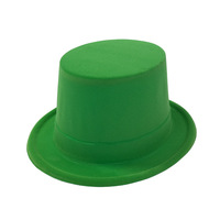 Chapeau de magicien pliable en feutre pour adulte, accessoire de cosplay en gros OEM, Top Secret