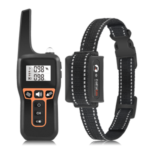 Puede ofrecer vibración OEM/ODM Con 100 niveles de <span class=keywords><strong>collar</strong></span> de entrenamiento de perros ajustable <span class=keywords><strong>beeper</strong></span> control remoto <span class=keywords><strong>collar</strong></span> de entrenador de perros - Product Image 1
