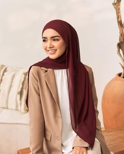<span class=keywords><strong>Shama</strong></span> chal magnético Sangat Sesuai Untuk Yang Suka Hilang perla gasa Flowy Instant Hijab mujer bufanda - Product Image 4