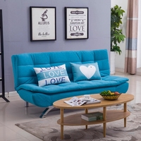 Neues Beliebtes Klappsofa-Bett Kleines Modernes Wohnzimmer-Stoffsofa Abnehmbar und Waschbar Multifunktionales Schlafsofa
