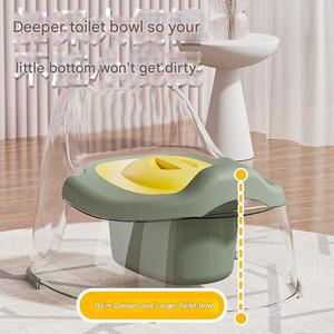 Sedile WC Portatile per Bambini 2025, Facile da Pulire, Design Semplice, Sedile da Bagno in Plastica Rimovibile per l'Addestramento al <span class=keywords><strong>Vasino</strong></span> - Product Image 5