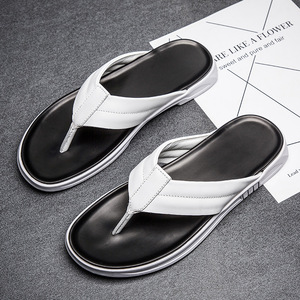 <span class=keywords><strong>Sandalias</strong></span> de <span class=keywords><strong>Cuero</strong></span> Genuino <span class=keywords><strong>para</strong></span> <span class=keywords><strong>Hombre</strong></span>, Chanclas de Verano, Cómodas <span class=keywords><strong>para</strong></span> la Playa - Product Image 3