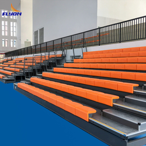 Gradas retráctiles resistentes del gimnasio Tribune plegable para el gimnasio de la escuela - Product Image 6