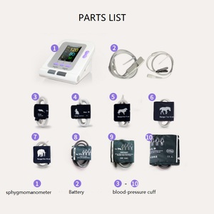 Hayvanlar için Çok Parametreli Veteriner Kan Basıncı İzleme Cihazı, Tıbbi Sınıf PVC, Elektrikli, CE Sertifikalı, Sınıf I - Product Image 2