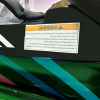 Botes de Karting Acuáticos, Aqua Karts Eléctricos con Asiento Extraíble, Mini Botes con Pantalla
