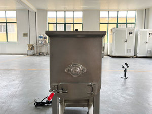 Huagang chân không thịt nhồi Máy xay sinh tố thịt lợn Cá nhồi trộn thịt máy xay sinh tố thực phẩm trộn Máy Xúc xích thịt trộn - Product Image 6