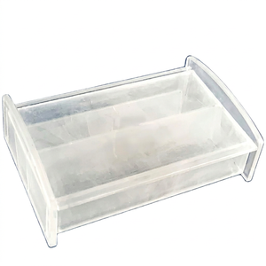 Clear Acrylic Napkin Display Holder With Logo Printing Tabletop Napkin Organizer Rack for Restaurant And Hotel - Product Image 1