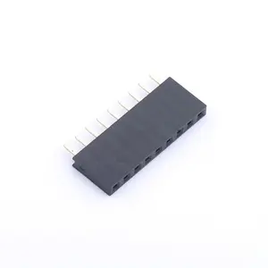 Kinghelm Conector PCB fêmea personalizado 1X15P 9 pinos 2.54mm de fileira única 2/3/4/5/6/7/8/9/10/11/12/13/14/15/16/20/40 pinos