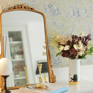 Style baroque Extra Large Plancher Verre Orné <span class=keywords><strong>Miroir</strong></span> Pleine Longueur Sculpté Or Cadre Décor <span class=keywords><strong>Miroir</strong></span> Antique <span class=keywords><strong>Vintage</strong></span> Mur <span class=keywords><strong>Miroir</strong></span> - Product Image 5