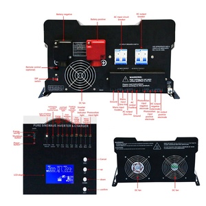 Inverters 1KW-12KW <b>24V</b> 48V Low Frequency Solar <b>Battery</b> Generator Hybrid Charger off Grid Solar - Product Image 5