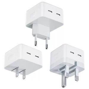 Adaptateur <span class=keywords><strong>chargeur</strong></span> PD US/EU/UK 35W double USB-C type C <span class=keywords><strong>chargeur</strong></span> <span class=keywords><strong>rapide</strong></span> pour <span class=keywords><strong>iPhone</strong></span> 16 15 14 13 12 <span class=keywords><strong>11</strong></span> Pro <span class=keywords><strong>chargeur</strong></span> PD - Product Image 3