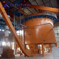 Extracteurs de solvant Rotocel à prix d'usine et à haut rendement en huile, équipement d'extraction par solvant hexane pour les usines d'huile végétale