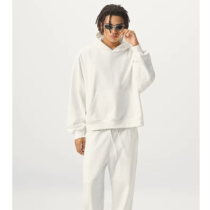 MSET5107 Clothing Manufacturer Custom Heavyweight 420 Gsm Boxy Fit <b>Sweatpants</b> and Hoodies <b>Sets</b> Men's Hoodies and <b>Sweatpants</b> <b>Set</b> - Product Image 1