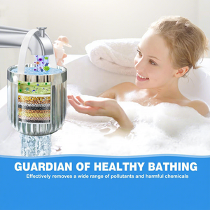 Filtro de Agua para Bañera, Filtro para Grifo de Bañera, Cesta Filtrante <span class=keywords><strong>que</strong></span> Reduce Contaminantes para una Piel Más Suave - Product Image 4
