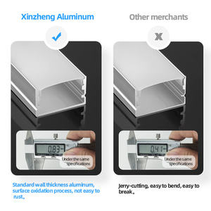 <span class=keywords><strong>Profilé</strong></span> LED de qualité fiable, <span class=keywords><strong>profilé</strong></span> <span class=keywords><strong>en</strong></span> <span class=keywords><strong>aluminium</strong></span> pour construction sèche, canal <span class=keywords><strong>en</strong></span> <span class=keywords><strong>aluminium</strong></span> extrudé pour éclairage de plafond - Product Image 3