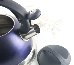 Durevole 3L <span class=keywords><strong>acqua</strong></span> pentola ristorante Non-elettrico tè bollitore in acciaio inox fornello Top blu profondo fischio caldaia ad <span class=keywords><strong>acqua</strong></span> - Product Image 5