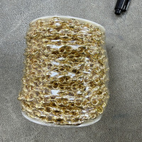 Chaîne à maillons en forme de nez de cochon pour grains de café, petites et grandes tailles, accessoires