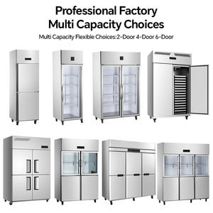 Frigorifero Commerciale a 2 Porte con Certificazione ETL CE, Raffreddamento ad Aria ℃ ~8 ℃   Congelatore in Acciaio Inossidabile per Cucina e Frigorifero - Product Image 5